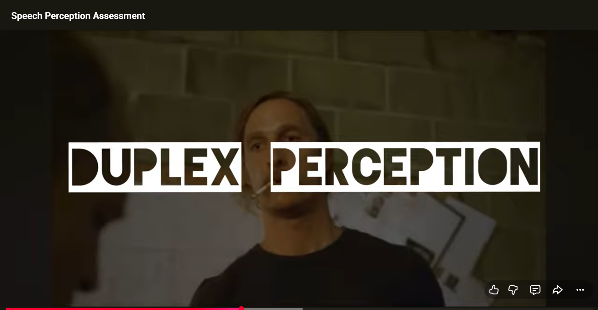 Motor Theory proposes that humans perceive the articulatory gestures behind speech rather than the sounds themselves. Speech perception in this way is a specialized human ability.